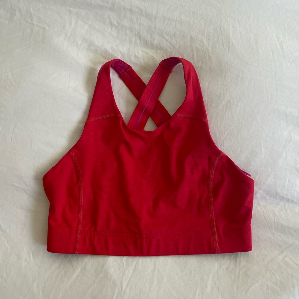 Outdoor Voices Red Sports Bra/Tank (Small)